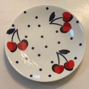 Kate Spade Vintage Cherry Dot Plate